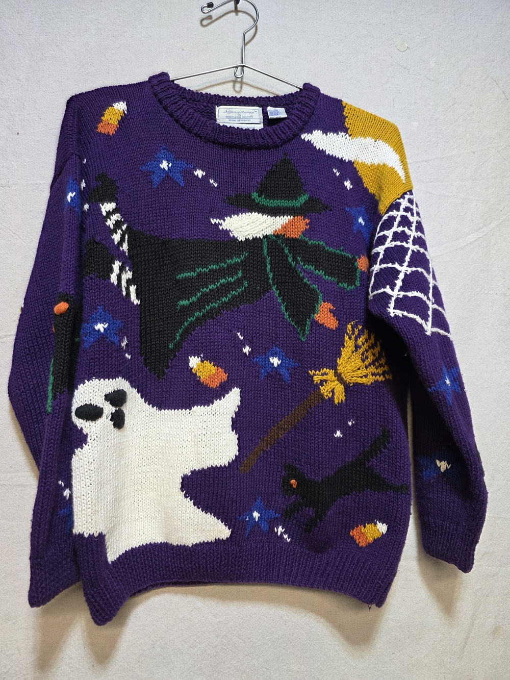 Vintage Halloween sweater by Northern Isles